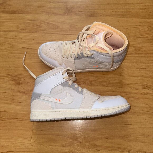 Air Jordan 1 Mid SE Craft M 9.5 - Picture 3 of 10